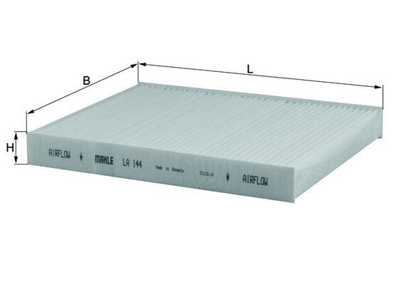 Mahle LA144 Filter, cabin air - 1