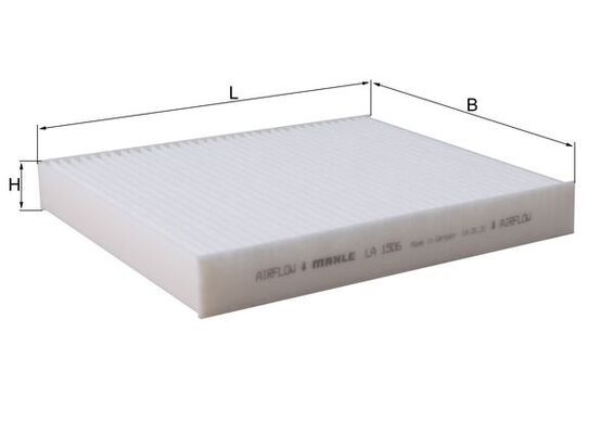 Mahle LA1506 Filter, cabin air - 1