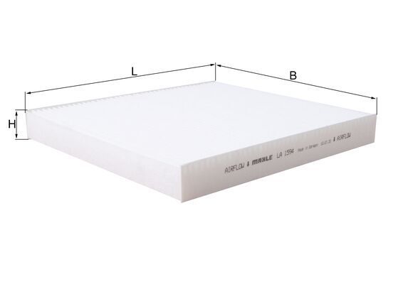 Mahle LA1594 Filter, cabin air - 1