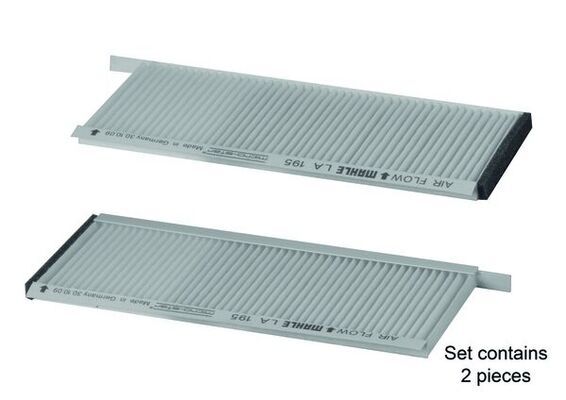 Mahle LA195/S Filter, cabin air - 2
