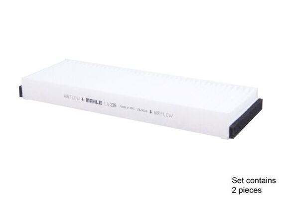 Mahle LA239/S Filter, cabin air - 2