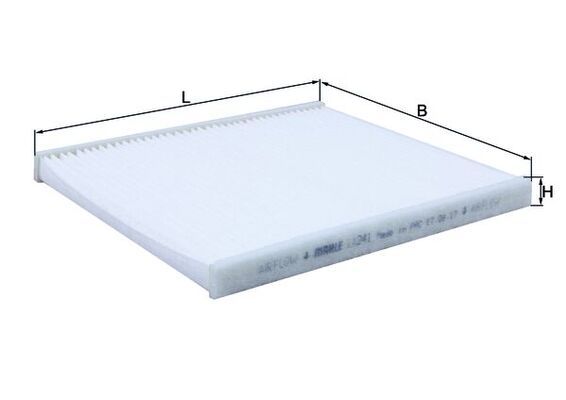 Mahle LA241 Filter, cabin air - 1