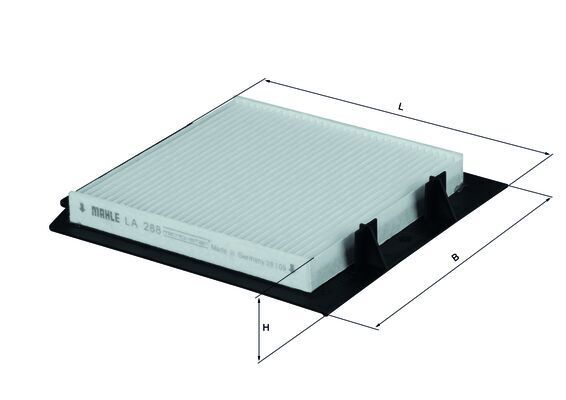 Mahle LA288 Filter, cabin air - 1
