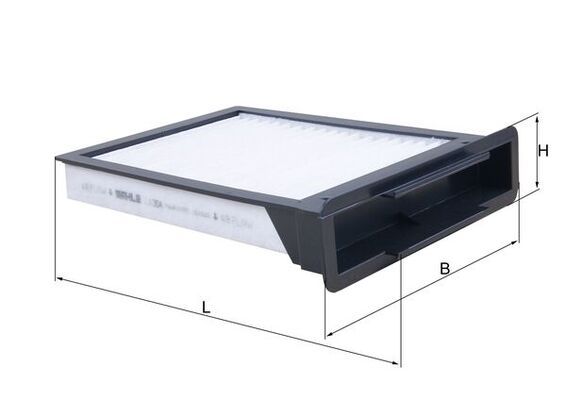 Mahle LA304 Filter, cabin air - 1