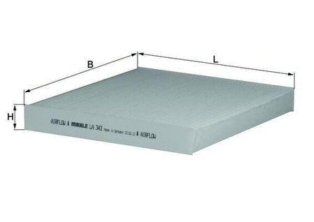 Mahle LA343 Filter, cabin air - 1