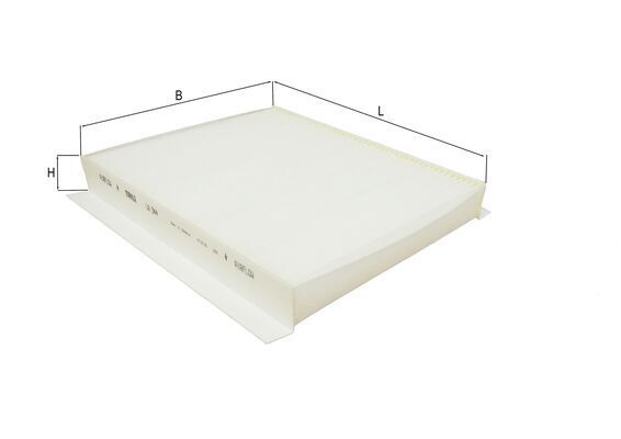 Mahle LA344 Filter, cabin air - 1