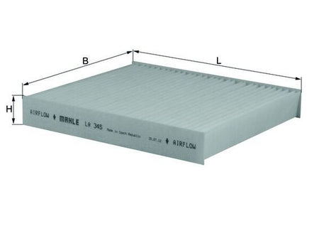 Mahle LA345 Filter, cabin air - 1