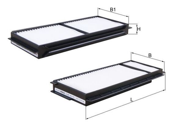 Mahle LA346/S Filter, cabin air - 1