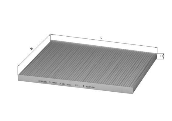 Mahle LA36 Filter, cabin air - 1