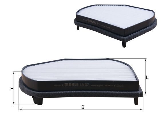 Mahle LA37 Filter, cabin air - 1