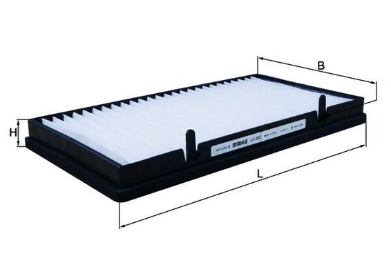 Mahle LA382 Filter, cabin air - 1