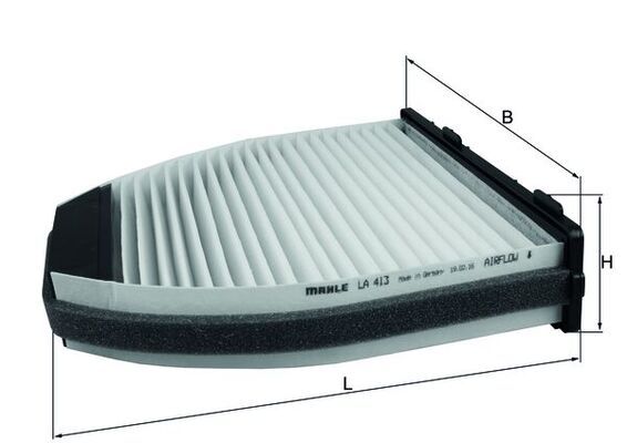 Mahle LA413 Filter, cabin air - 1