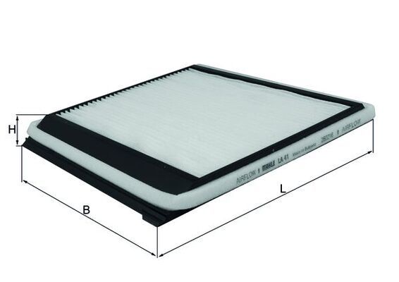 Mahle LA41 Filter, cabin air - 1