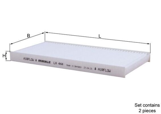 Mahle LA444/S Filter, cabin air - 1
