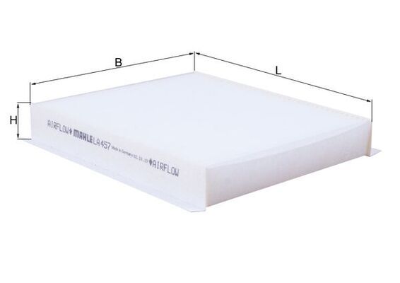 Mahle LA457 Filter, cabin air - 1