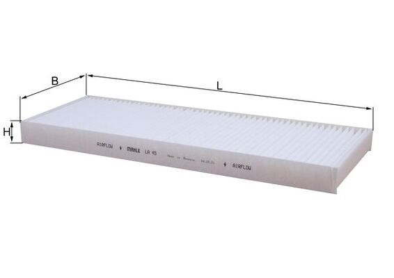 Mahle LA45 Filter, cabin air - 1