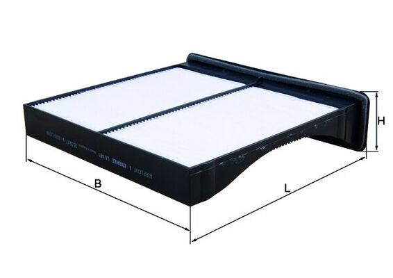 Mahle LA461 Filter, cabin air - 1
