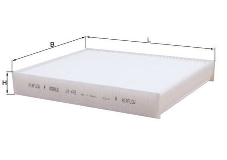 Mahle LA472 Filter, cabin air - 1