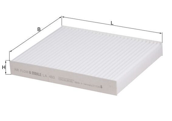 Mahle LA493 Filter, cabin air - 1