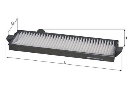 Mahle LA506 Filter, cabin air - 2