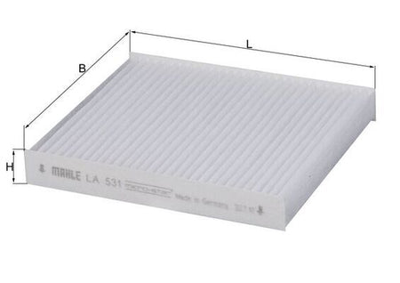 Mahle LA531 Filter, cabin air - 1