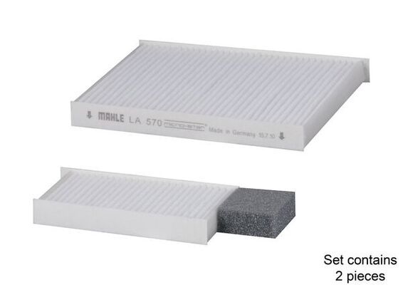 Mahle LA570/S Filter, cabin air - 2