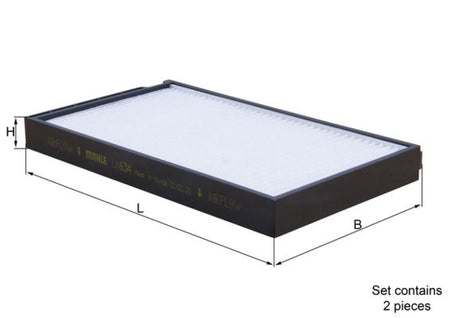 Mahle LA634/S Filter, cabin air - 1