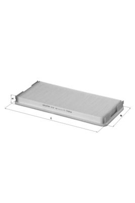 Mahle LA83 Filter, cabin air - 1