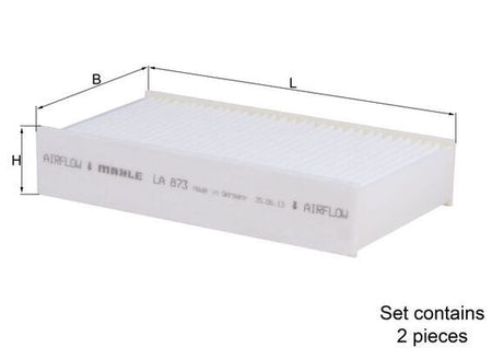 Mahle LA873/S Filter, cabin air - 1
