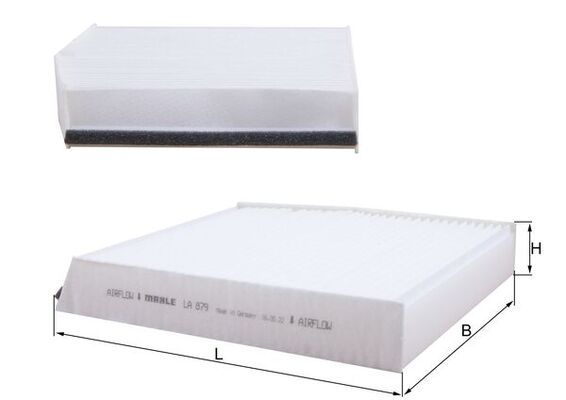 Mahle LA879 Filter, cabin air - 1