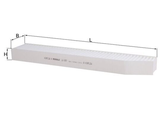 Mahle LA897 Filter, cabin air - 1