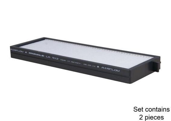 Mahle LA912/S Filter, cabin air - 2