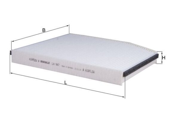 Mahle LA947 Filter, cabin air - 1