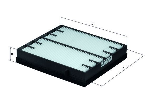 Mahle LA98 Filter, cabin air - 1