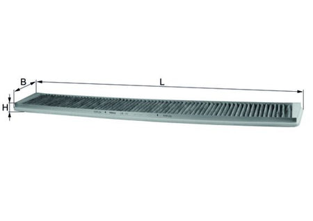 Mahle LAK102 Filter, cabin air - 1