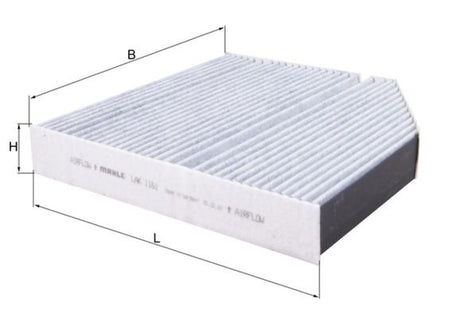 Mahle LAK1161 Filter, cabin air - 1