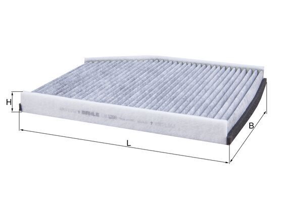 Mahle LAK1288 Filter, cabin air - 1