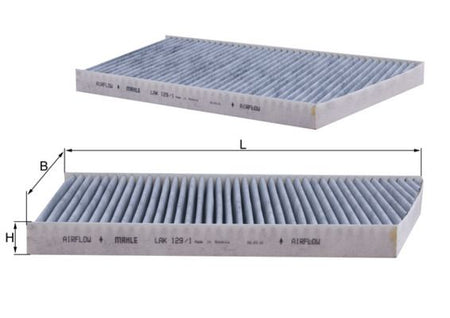 Mahle LAK129/1 Filter, cabin air - 1
