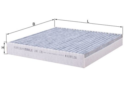 Mahle LAK136 Filter, cabin air - 1