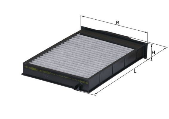Mahle LAK175 Filter, cabin air - 1