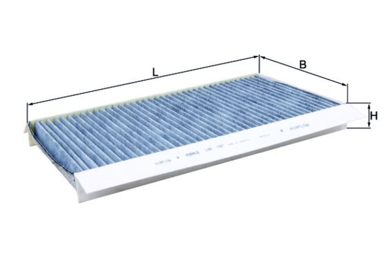 Mahle LAK197 Filter, cabin air - 1