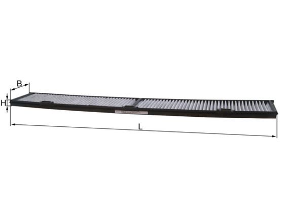 Mahle LAK248 Filter, cabin air - 1