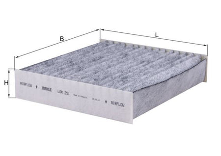 Mahle LAK251 Filter, cabin air - 1