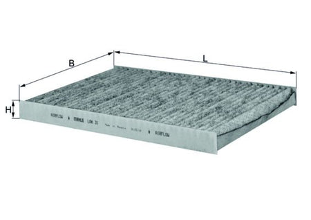 Mahle LAK31 Filter, cabin air - 1