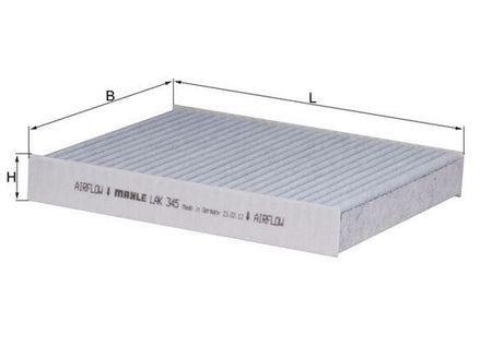 Mahle LAK345 Filter, cabin air - 1