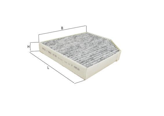 Mahle LAK386 Filter, cabin air - 1