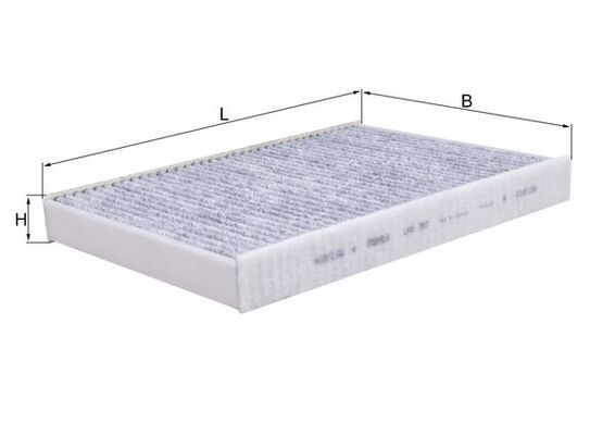 Mahle LAK387 Filter, cabin air - 1