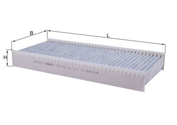 Mahle LAK410 Filter, cabin air - 1