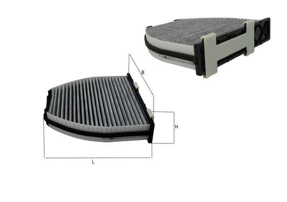 Mahle LAK413 Filter, cabin air - 1