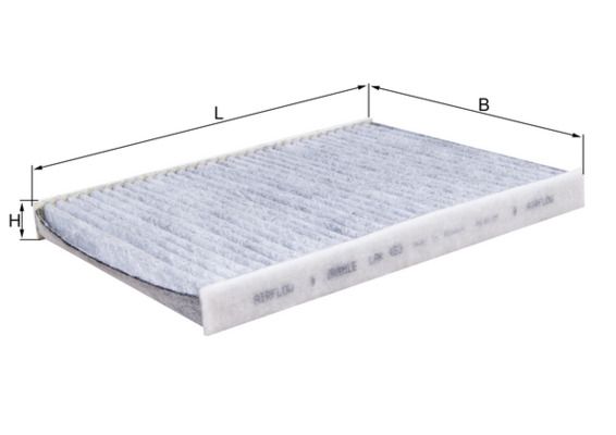 Mahle LAK463 Filter, cabin air - 1